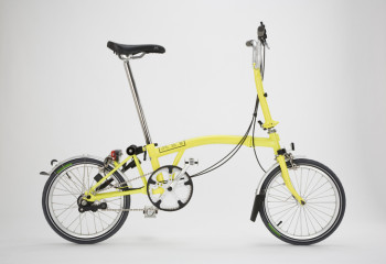 Brompton color amarillo