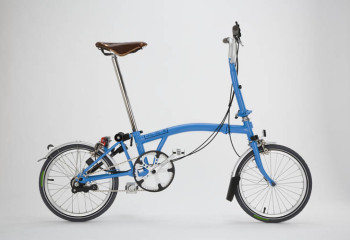 Brompton color azul ártico