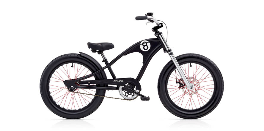Electra Straight 8 20 niño negro