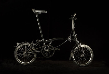 Black Brompton Bikes