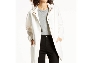 Levis Commuter Chubasquero blanco_f0